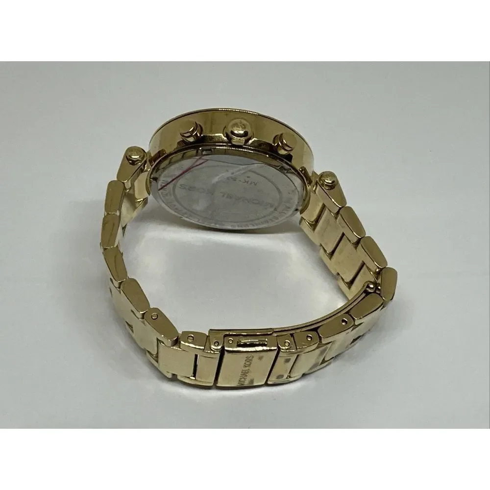 Michael Kors Parker MK5354 Women's Gold Stainless Steel Analog Dial Watch NUL4
